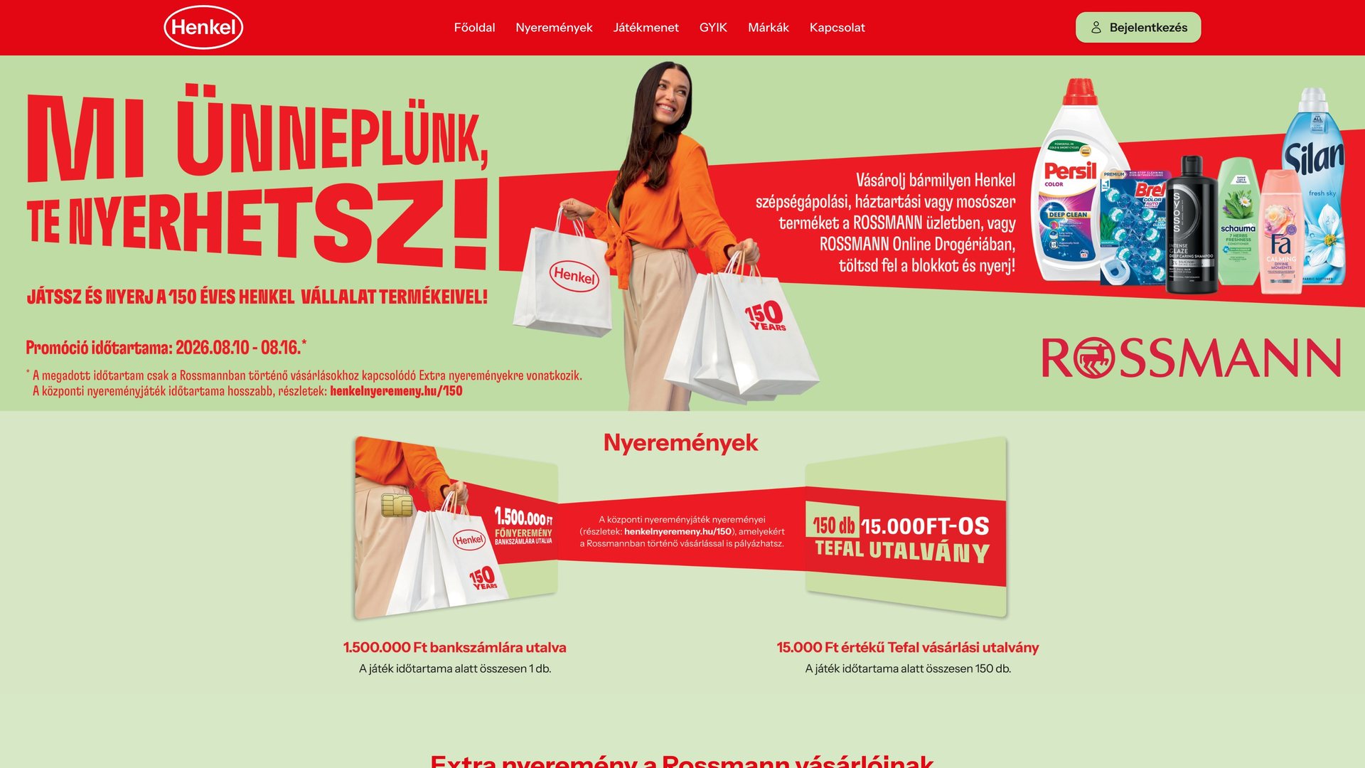 Henkel 150 · Rossmann