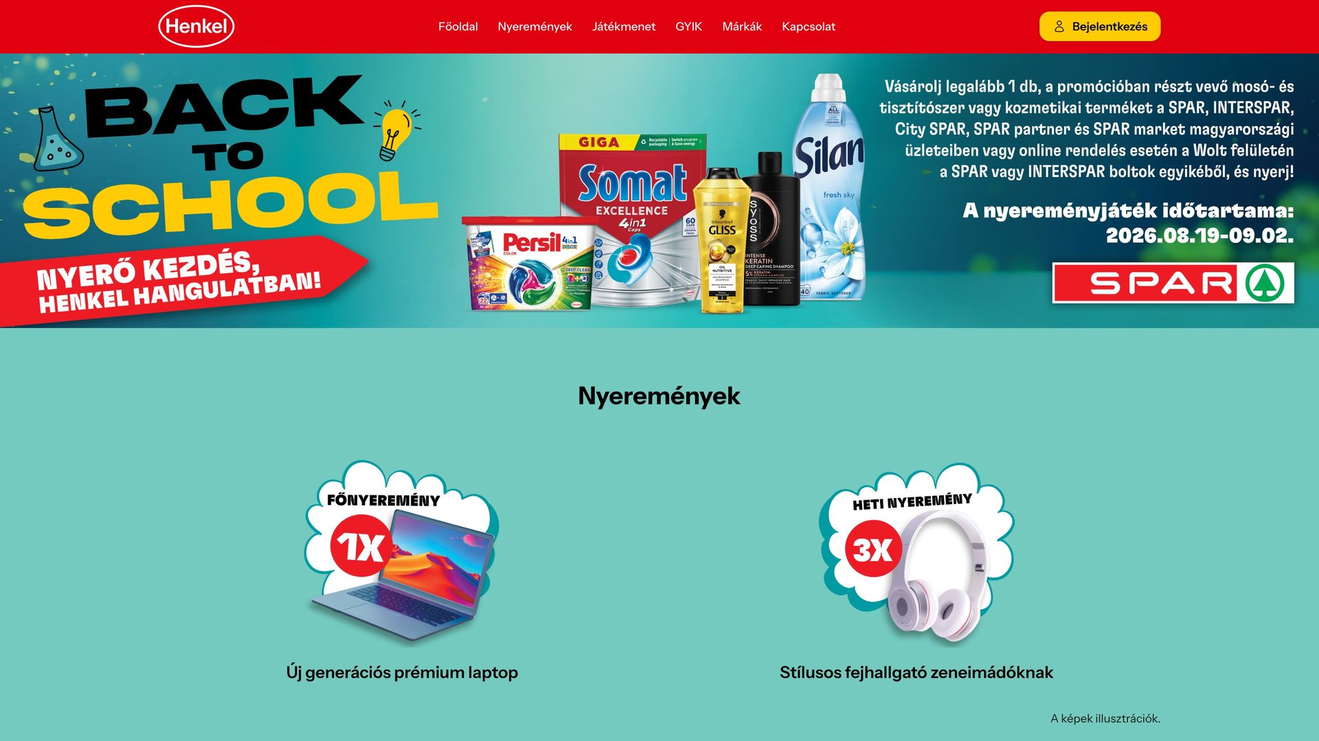 Spar Back to School